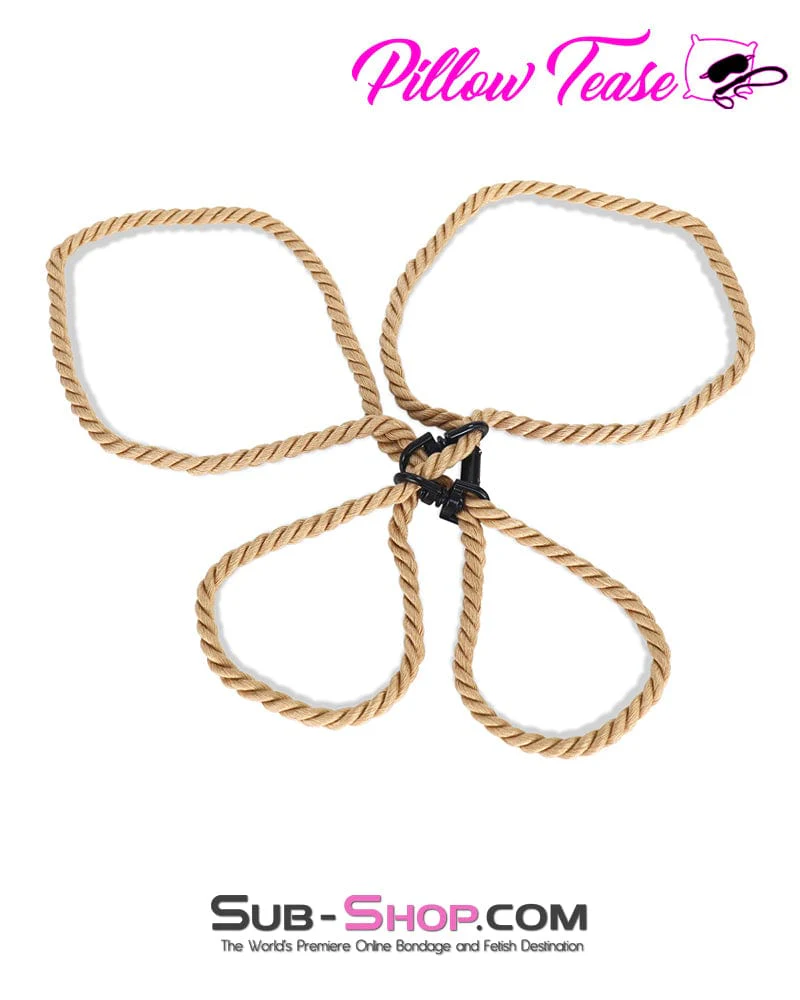 2345DL Self Bondage Rope Hogtie Handcuffs - Image 2