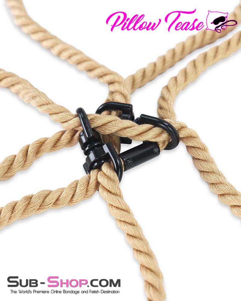 2345DL Self Bondage Rope Hogtie Handcuffs - Image 4
