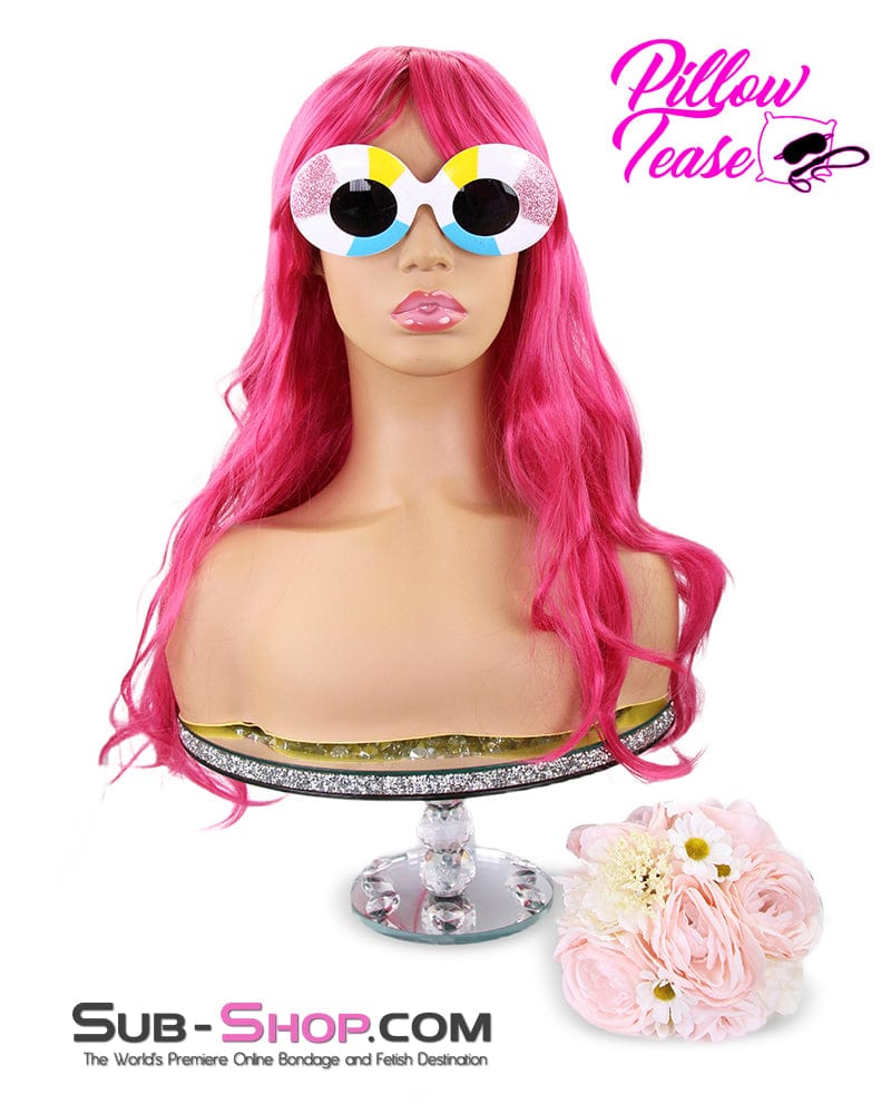 9967AE Sex Bomb 24" Pink Wig - Image 9