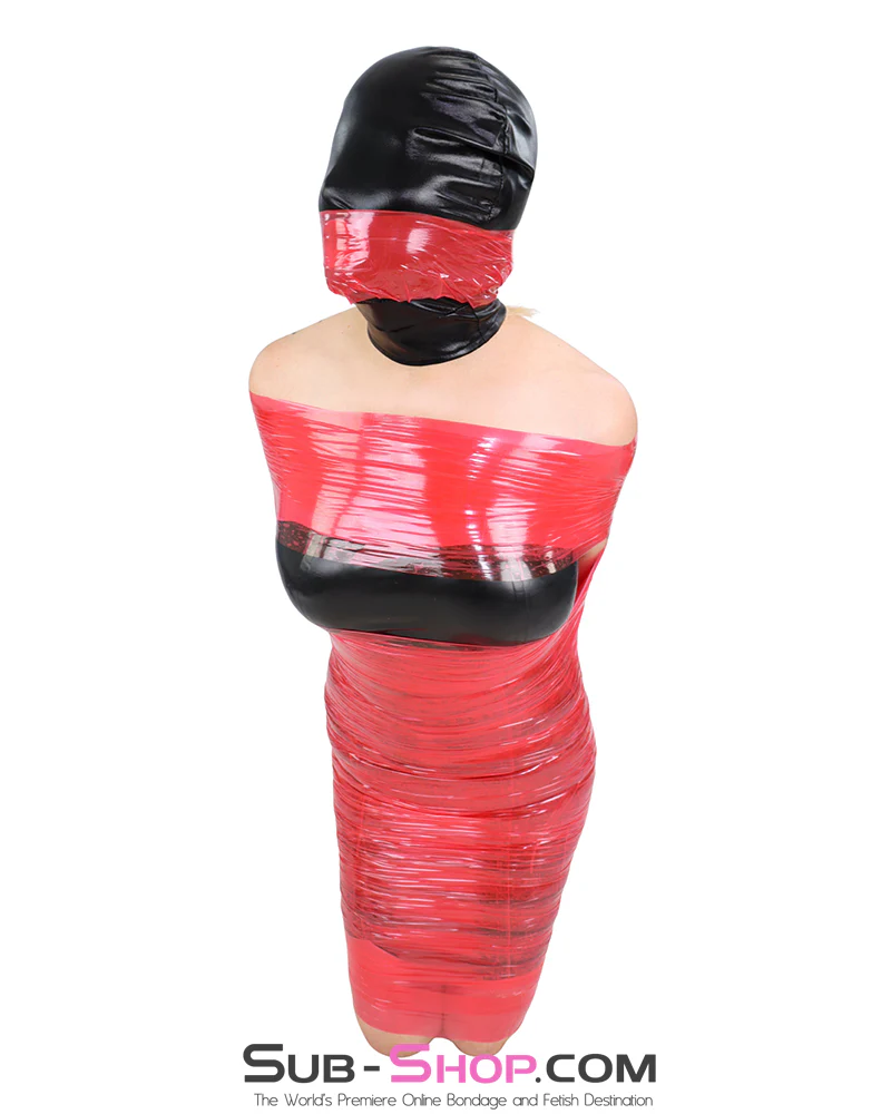 1421LB Shiny Black Spandex Hood - Open Mouth, Full Face Coverage - Image 22