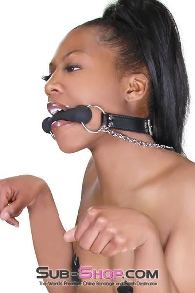 4716RS      Silicone Bit Gag with Leash Reins Set - Image 27