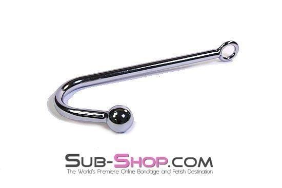 9313HS-SIS Sissy Bar Chrome Steel Ball Bondage Slave Anal Hook - Image 5