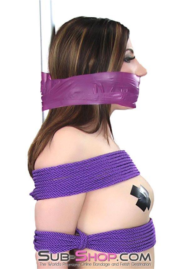 2783M-SIS      Sissy BDSM Royal Purple Soft Twisted Bondage Rope, 32 ft. - Image 7