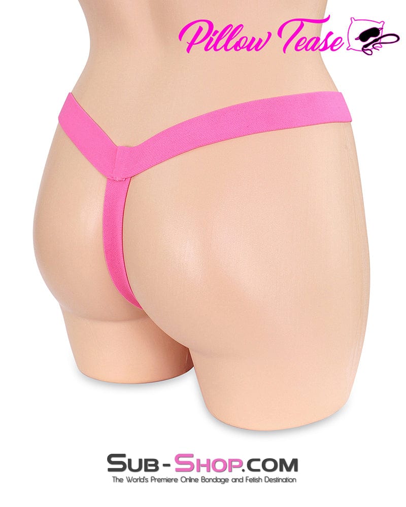 6785DL Sissy Boi Pink Sissy Mistress Penis Posing Strap Jock Harness Bondage Underwear - Image 2