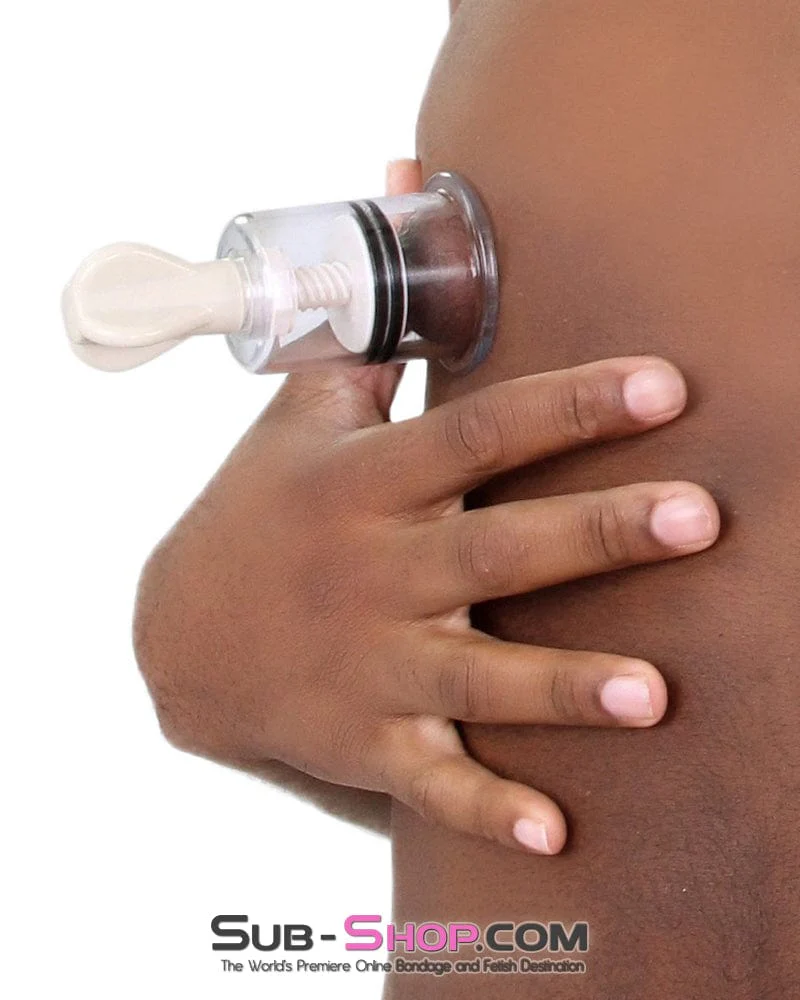 7213S-SIS Sissy Boy Nipple Suction Body Cupping Cup, 1.6" Wide