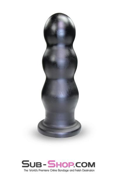 2718M-SIS Sissy Curvy Extra Large 10" Ripple Anal Plug - Image 2