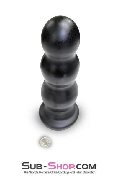 2718M-SIS Sissy Curvy Extra Large 10" Ripple Anal Plug - Image 5