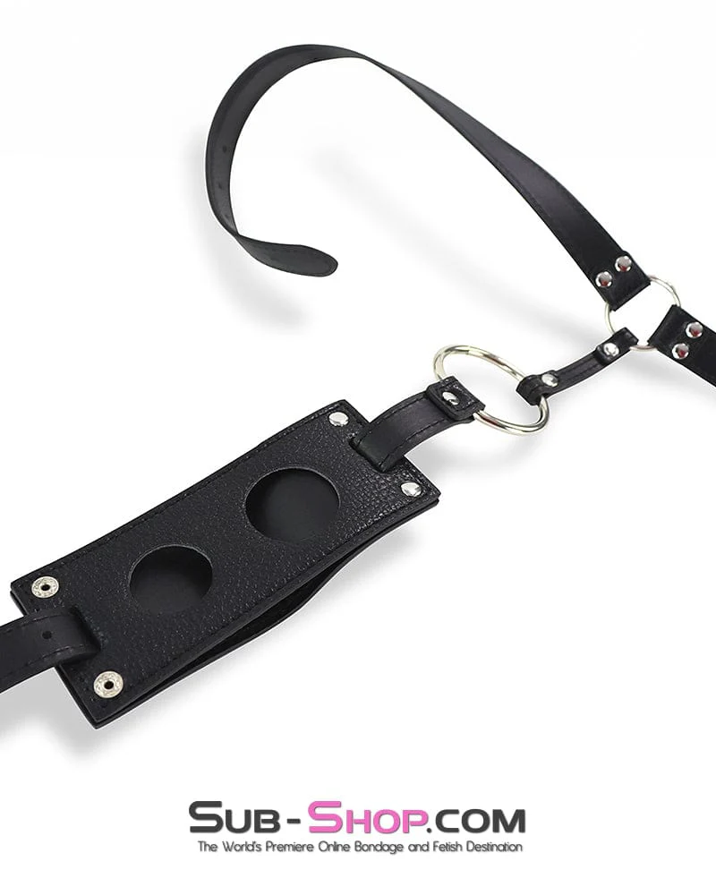 1763MQ Triple Threat Strap On Harness with Wearer’s Dildo and Butt Plug Holder - MEGA Deal - Image 3