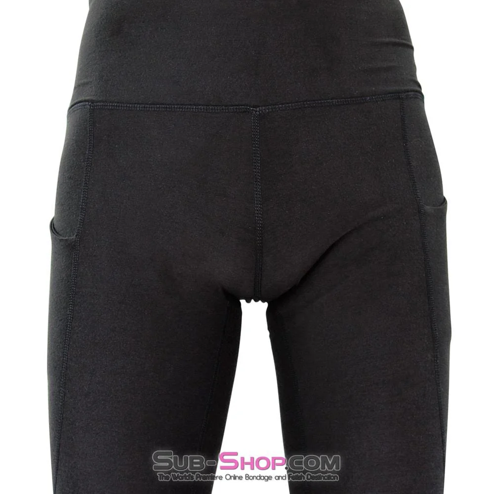 8825AE Sissy Slave Pussy Black Padded Fake Vagina Panty Insert - Image 18