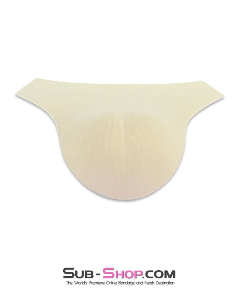 8826AE      Sissy Slave Pussy Natural Padded Fake Vagina Panty Insert - Image 6