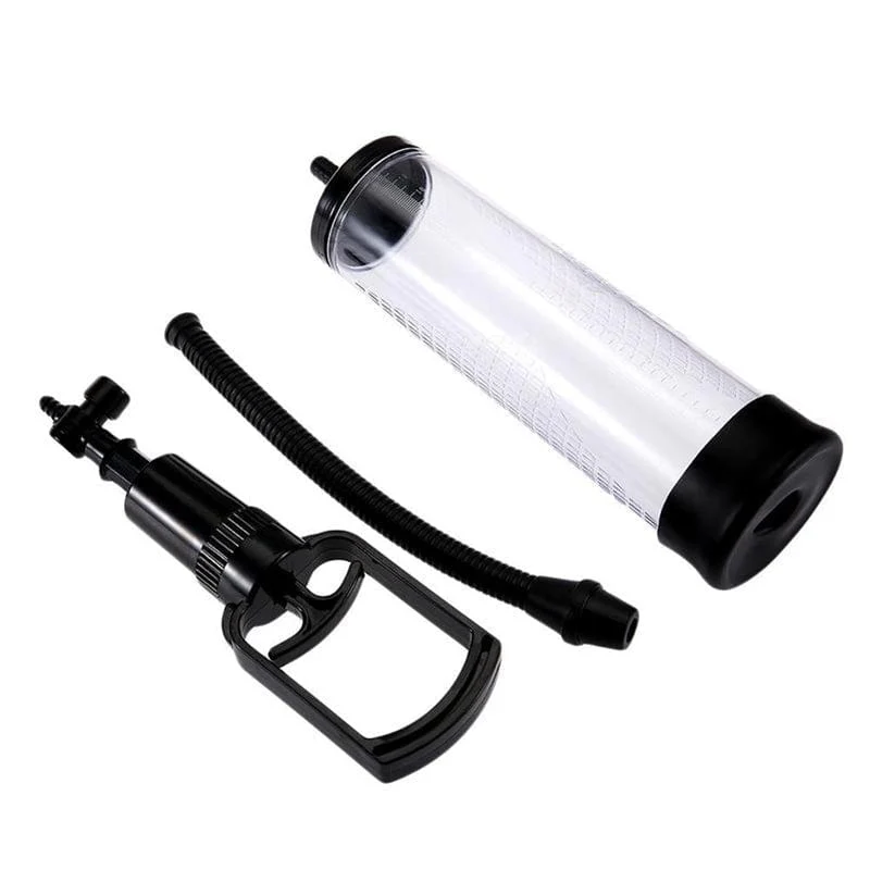 7342M-SIS Sissy Tease Penis Enlarger Pump, Trigger Vacuum - Image 4