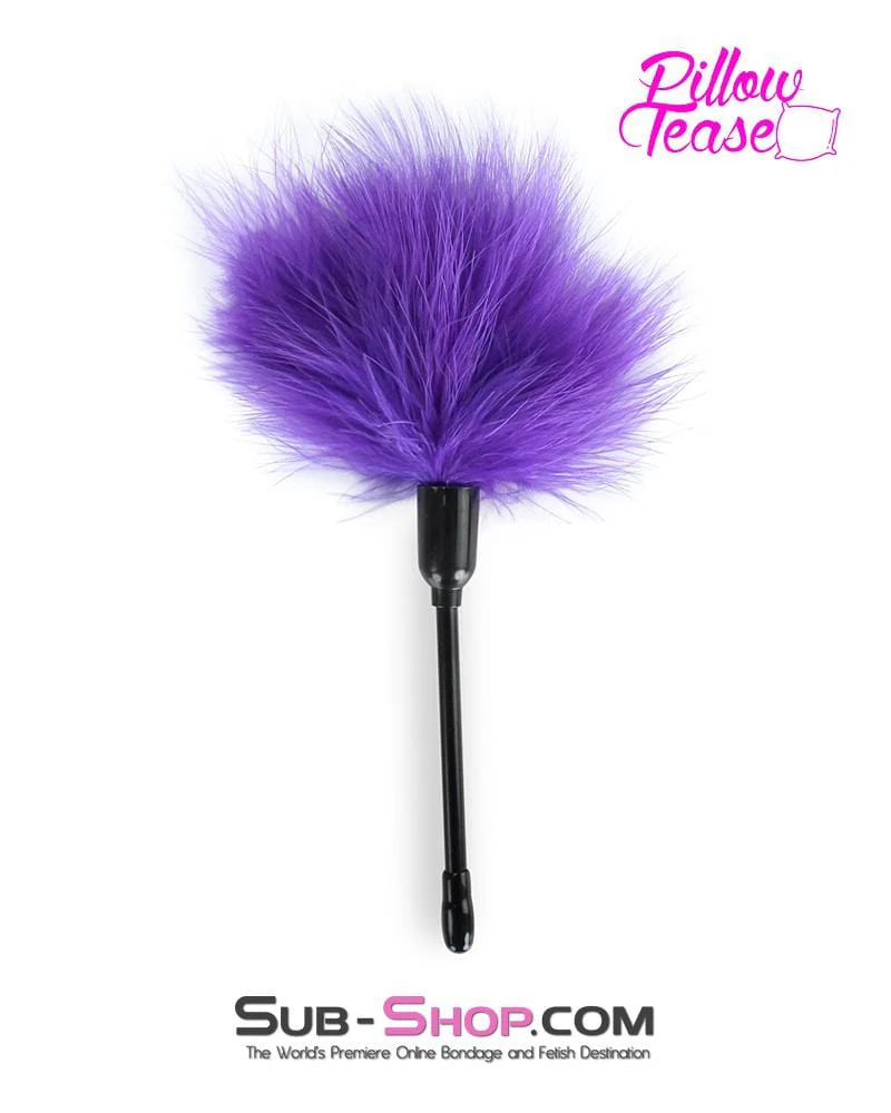 7898M-SIS Sissy Teaser Purple Head Feather Tickler - Image 2