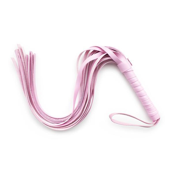 1479DL ✨ Pretty Pink Whip 18” Leatherette Beginner’s Flogger Whip BLACK FRIDAY PREVIEW✨ - Image 6