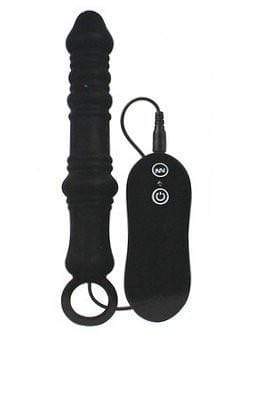 9820M-SIS      Sissy's 10 Function Vibrating Silicone Cannon Anal Plug