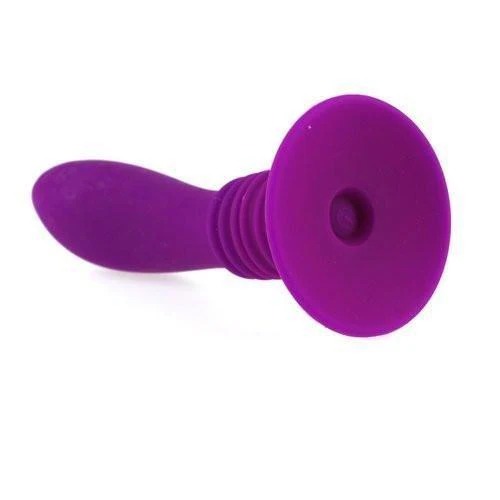 1538M-SIS      Sissy's 10 Function Vibrating Silicone P-Spot or G-Spot Dildo with Suction Cup Base - Image 5