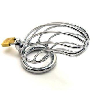 8781HS Steel Cage Chastity - LAST CHANCE - Final Closeout! - Image 3