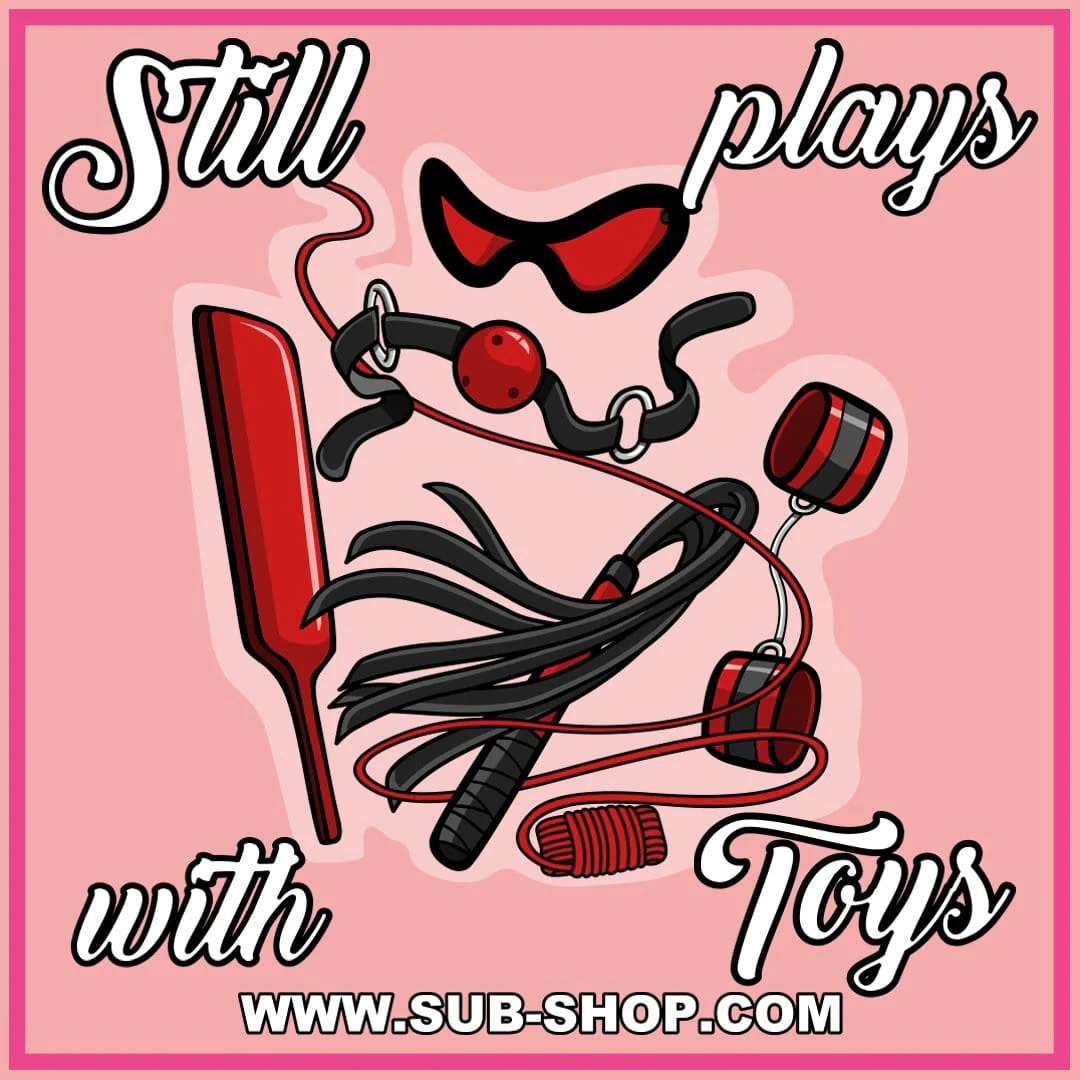 0843A      Still Plays With Toys Sticker - MEGA Deal
