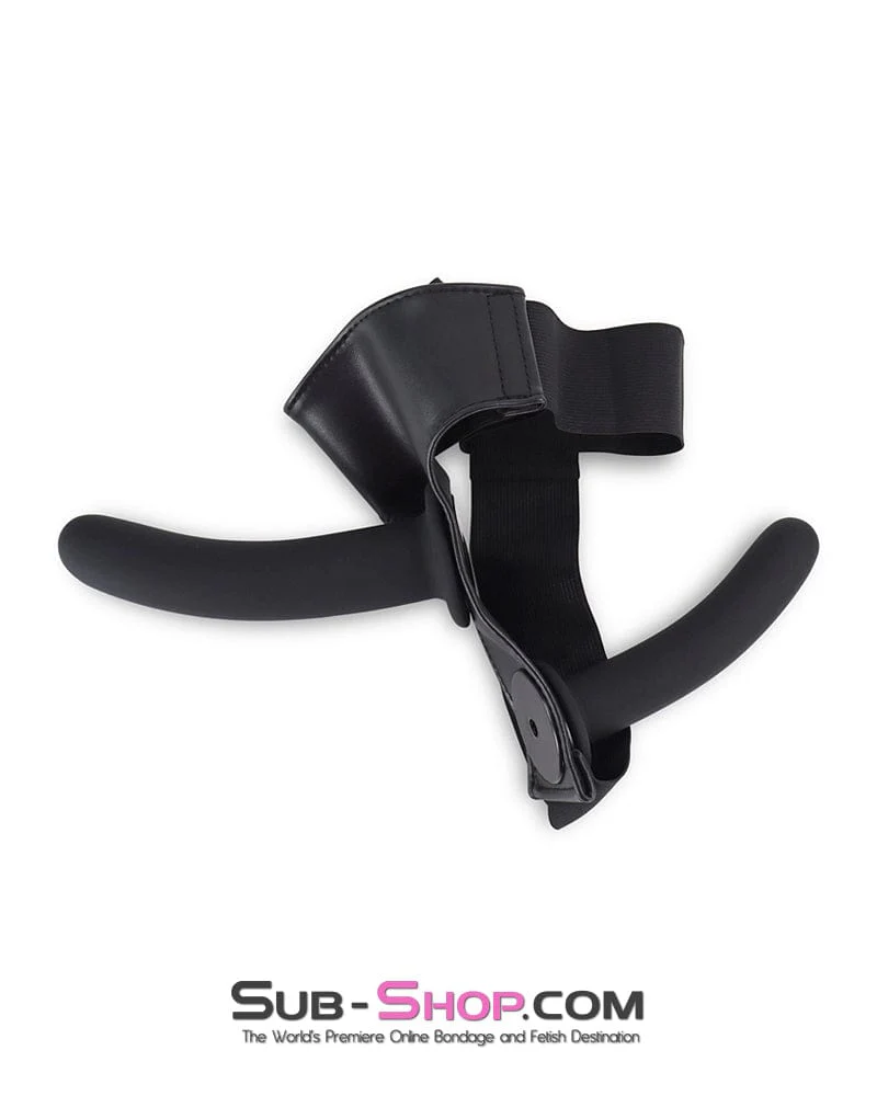 1733DL Strap-On Realistic Dildo Harness with Inside Dildo - Image 3