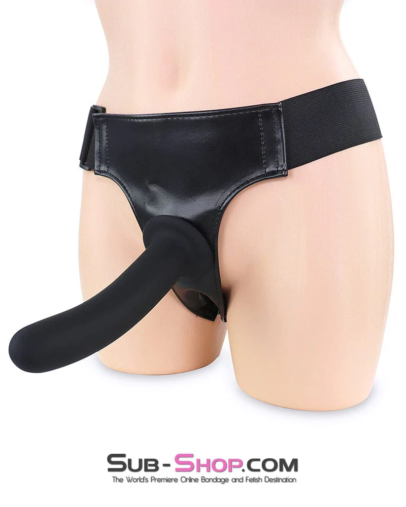 1733DL Strap-On Realistic Dildo Harness with Inside Dildo - Image 5