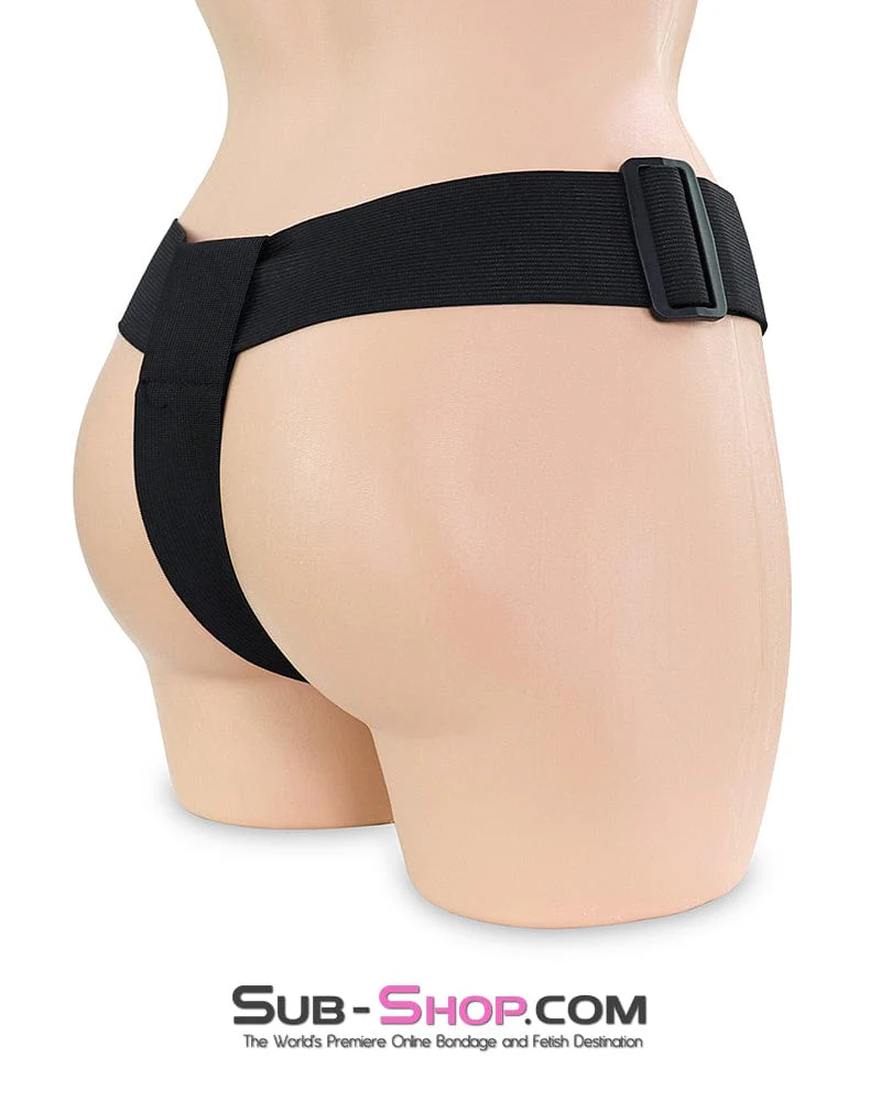 1733DL Strap-On Realistic Dildo Harness with Inside Dildo - Image 8