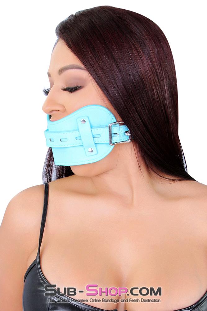 1322MQ Stuff It Good Locking Tiffany Muffler Panel Strap Stuffed Ball Gag - Image 11