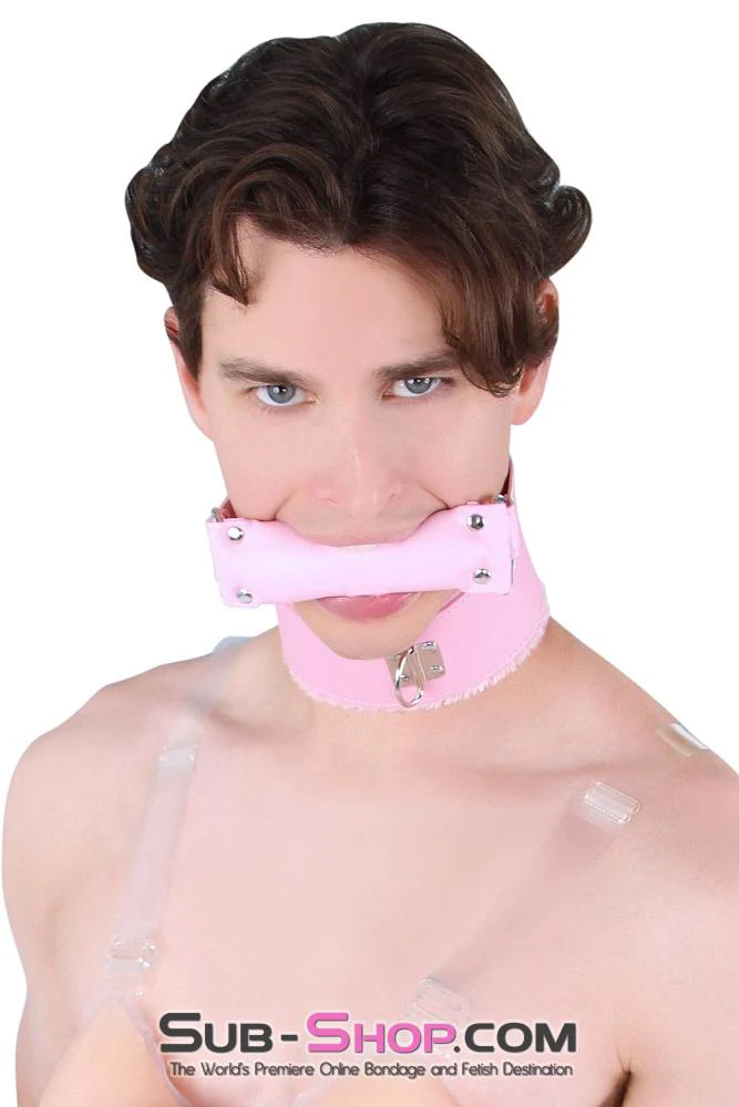 8956DL      Stuffed Pink Bit Pony Girl Gag - Image 9