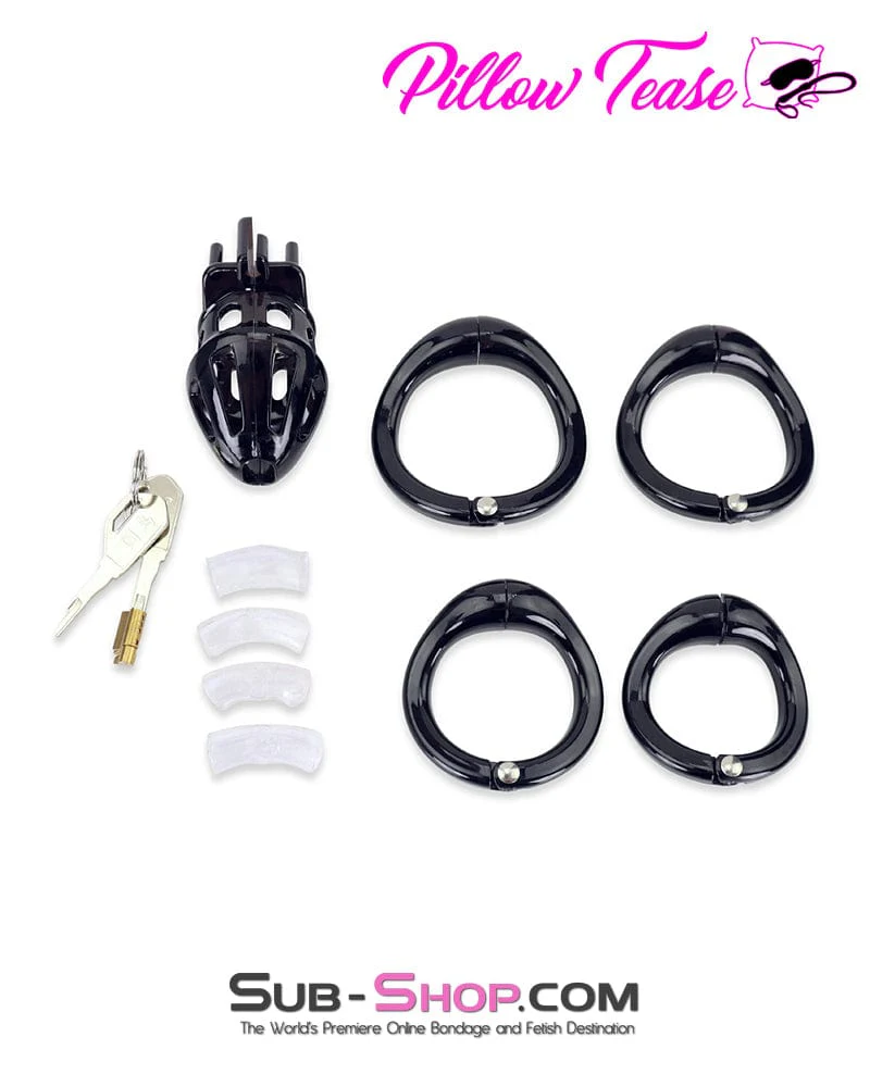 7810AR-SIS The Dominator Cock Teasing Sissy Chastity Cage - Image 10