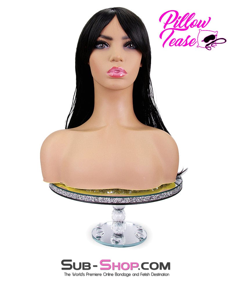 9956AE      Trixie 20" Long Black Straight Wig - Image 8