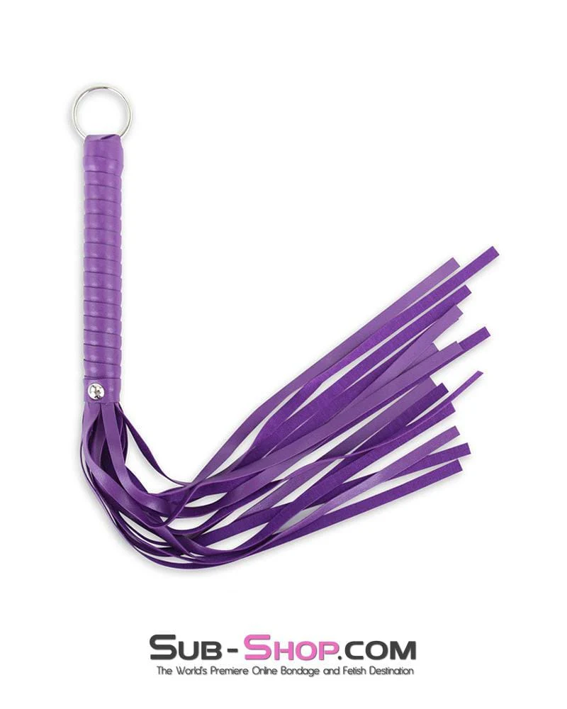 7798MQ Vegan Leather Purple Seduction Whip š„ FINAL CLEARANCE ā Last Chance! - Image 3