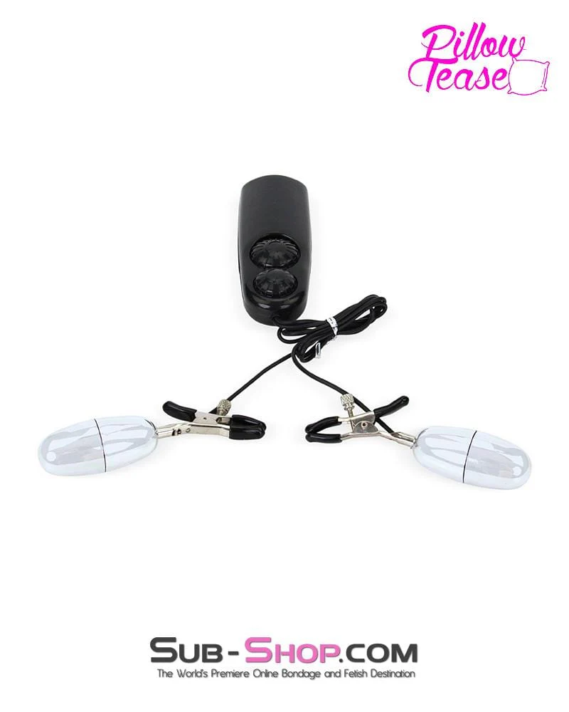 2269RS      Vibrating Black Wicked Style Nipple Clamps - MEGA Deal - Image 12