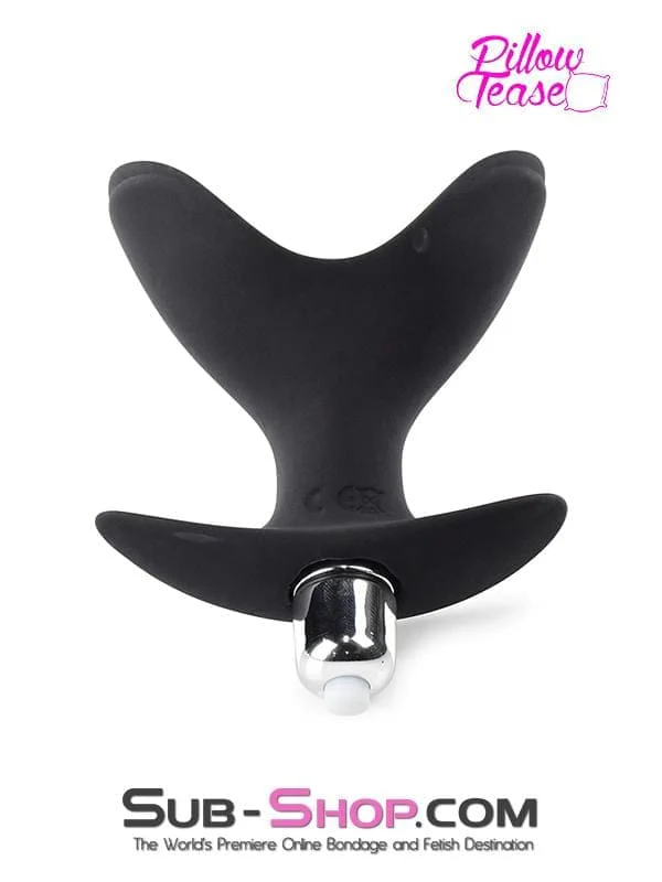 0829RS      Vibrating Self Expanding Silicone Anal Training Plug - MEGA Deal! - Image 2