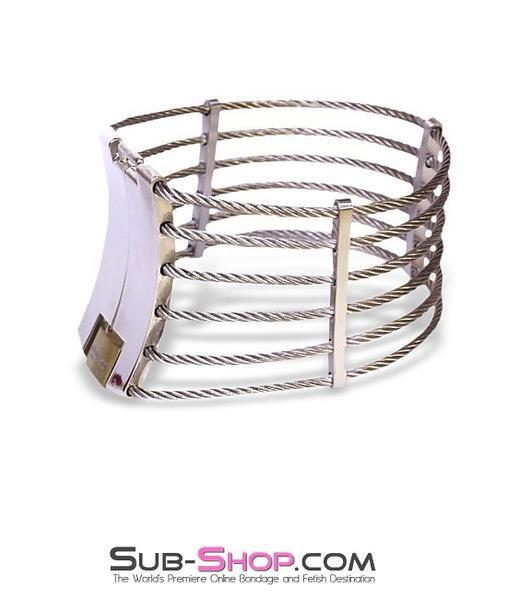 7025M Wired for Love Locking Steel Cable Collar - Image 14