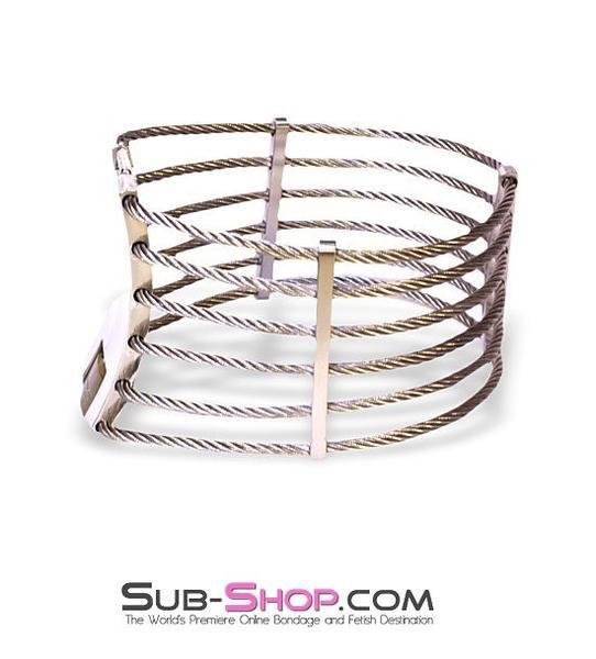 7025M Wired for Love Locking Steel Cable Collar - Image 16