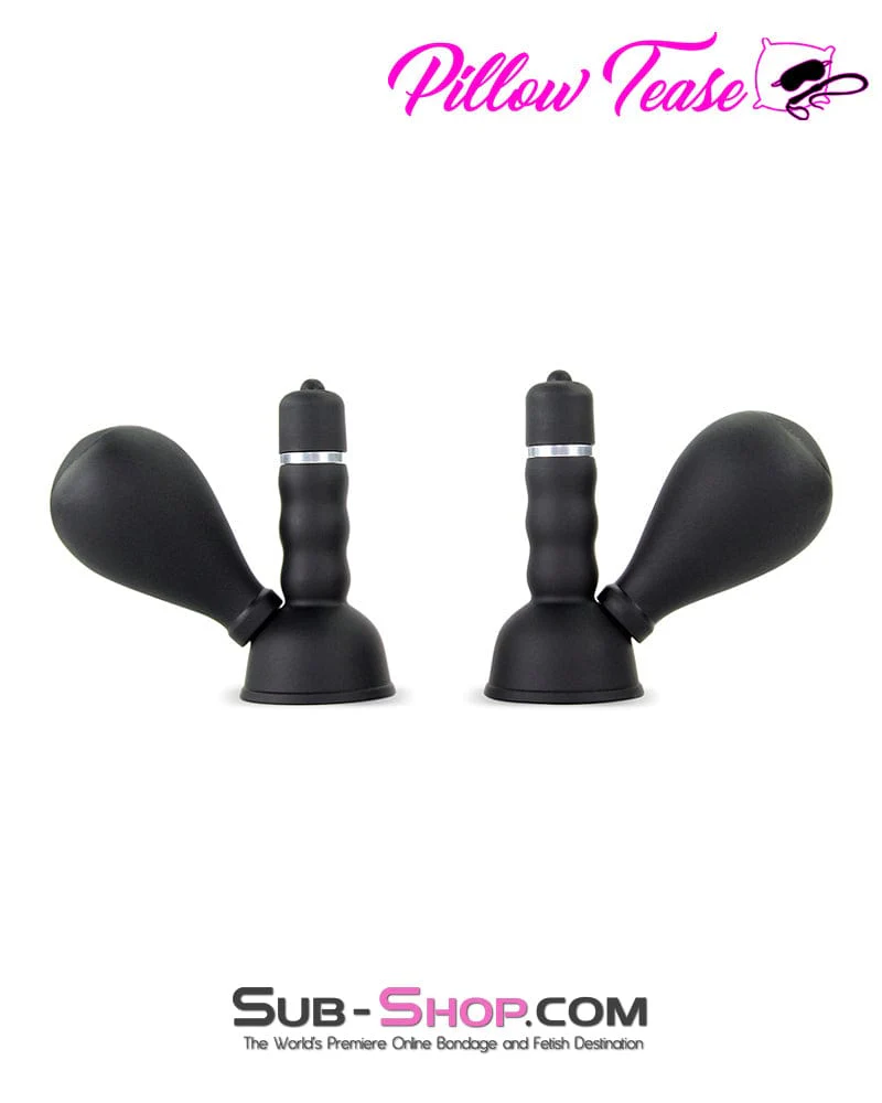 7809M Wireless Waterproof Vibrating Nipple Suction Cups with Stimulators, Set of 2 - Image 12