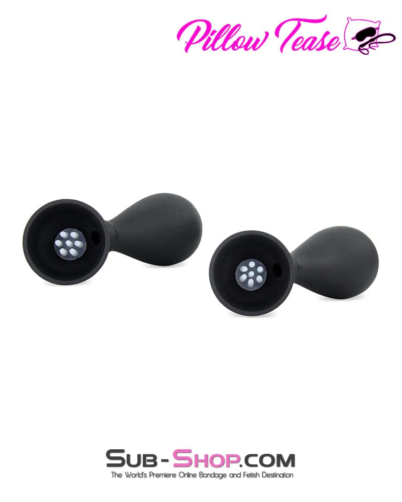 7809M Wireless Waterproof Vibrating Nipple Suction Cups with Stimulators, Set of 2 - Image 5