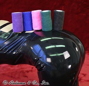 5745A Wrap-Sure Self Adhesive Bondage and Gag Wrap, Black - Image 18