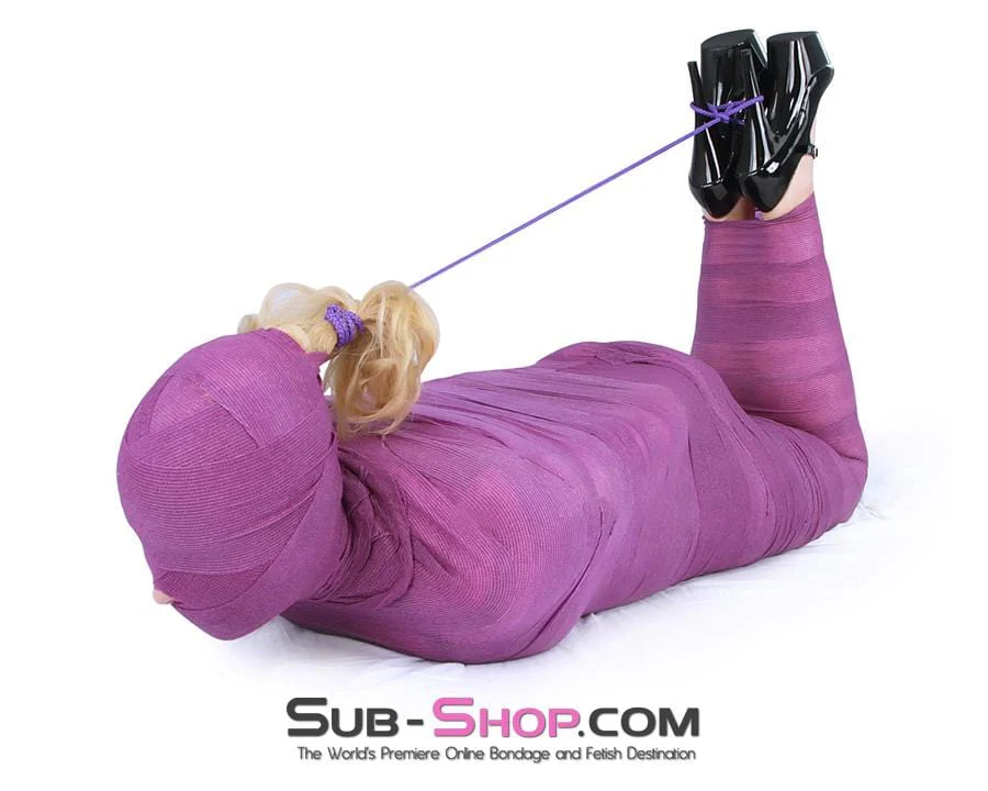 5750A Wrap-Sure Self Adhesive Bondage and Gag Wrap, Purple