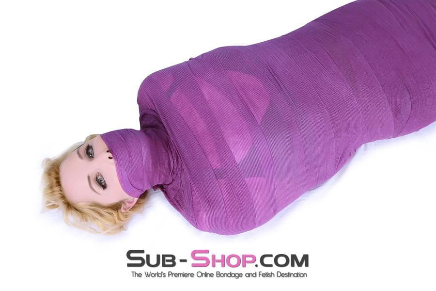 5750A Wrap-Sure Self Adhesive Bondage and Gag Wrap, Purple - Image 13