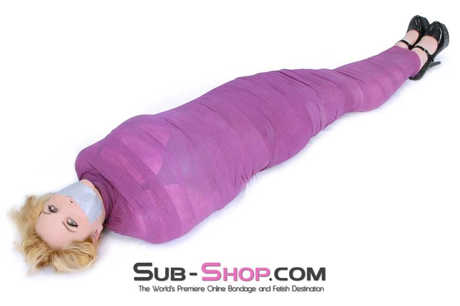 5750A Wrap-Sure Self Adhesive Bondage and Gag Wrap, Purple - Image 16