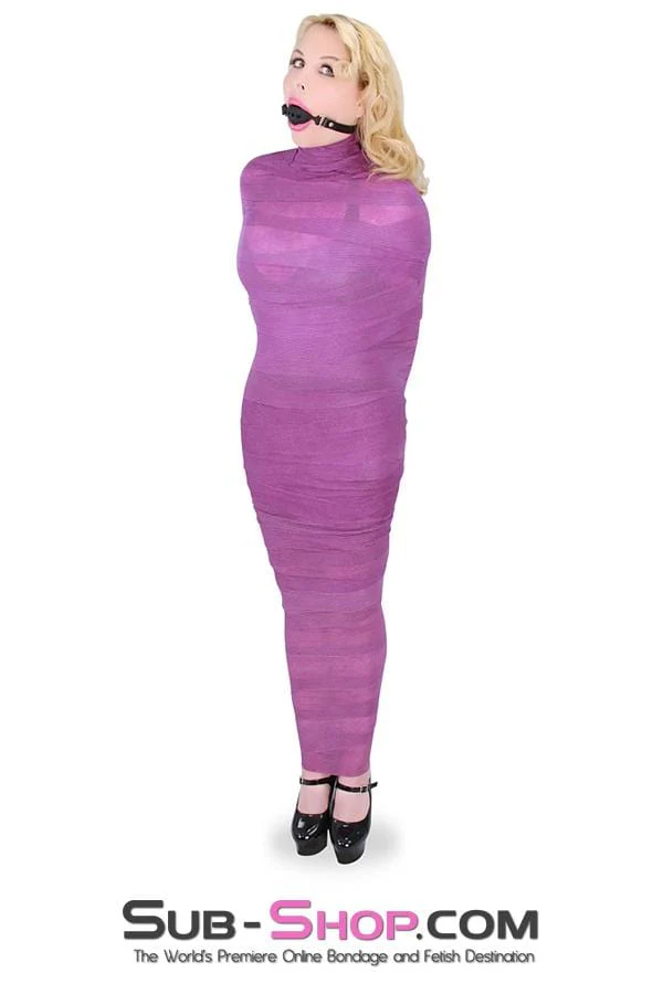 5750A Wrap-Sure Self Adhesive Bondage and Gag Wrap, Purple - Image 23