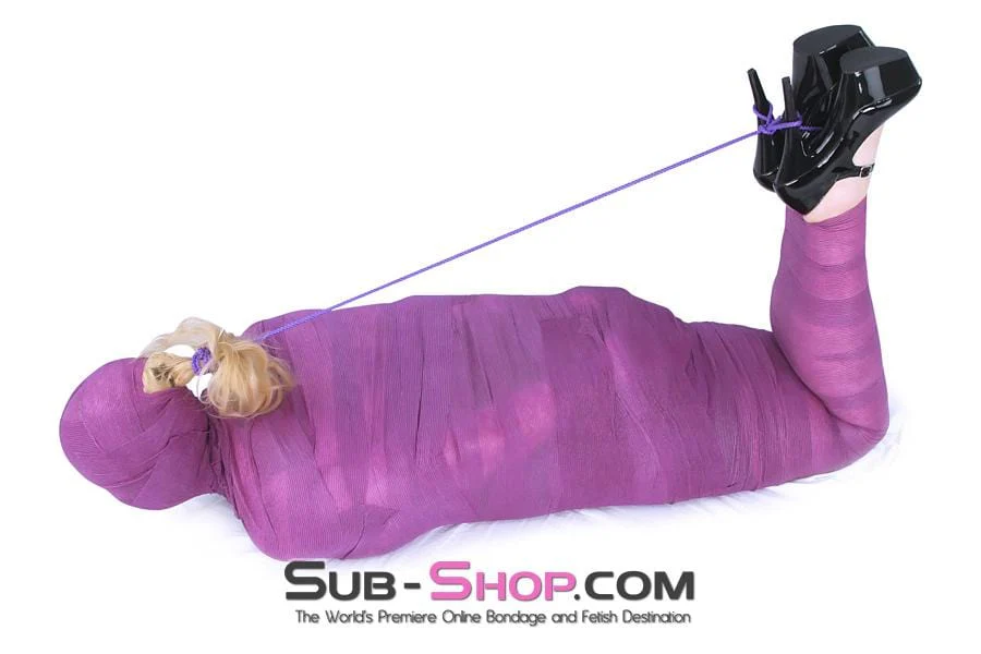 5750A Wrap-Sure Self Adhesive Bondage and Gag Wrap, Purple - Image 4
