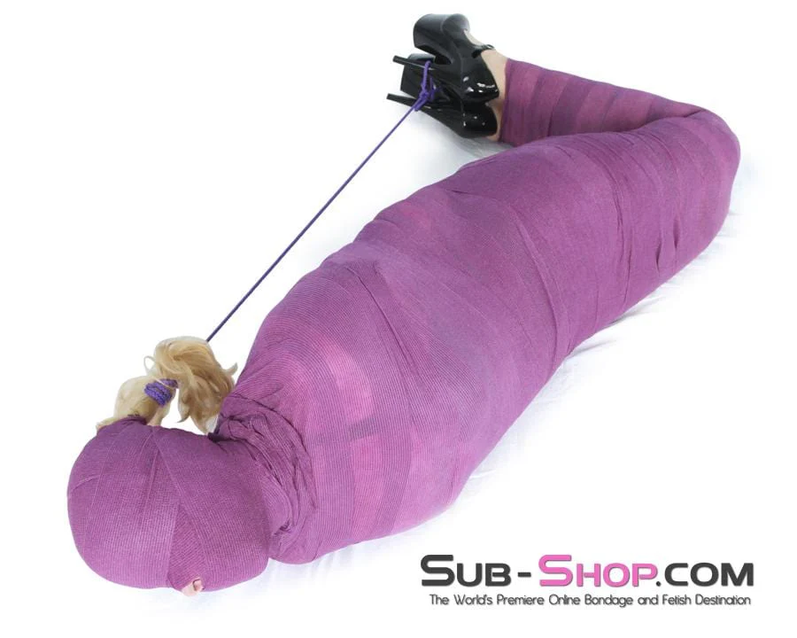 5750A Wrap-Sure Self Adhesive Bondage and Gag Wrap, Purple - Image 5
