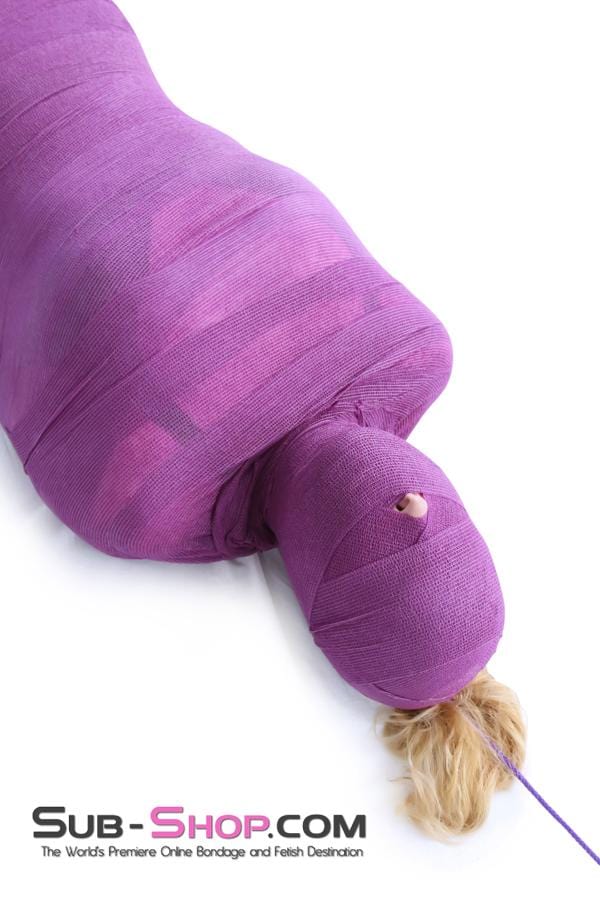 5750A Wrap-Sure Self Adhesive Bondage and Gag Wrap, Purple - Image 6