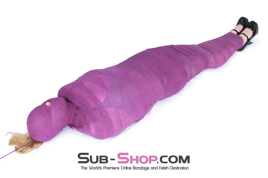 5750A Wrap-Sure Self Adhesive Bondage and Gag Wrap, Purple - Image 7