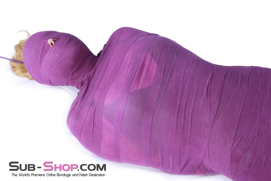 5750A Wrap-Sure Self Adhesive Bondage and Gag Wrap, Purple - Image 8