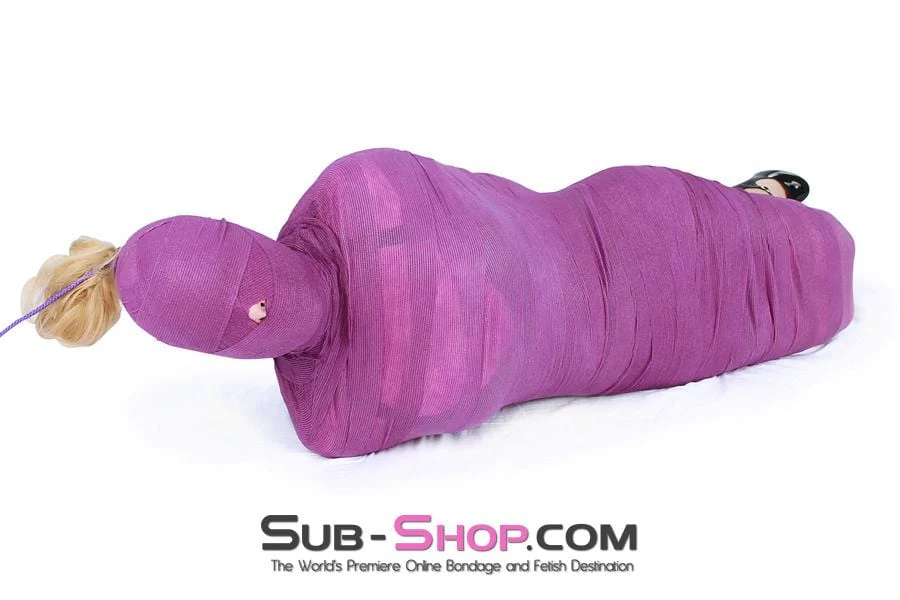 5750A Wrap-Sure Self Adhesive Bondage and Gag Wrap, Purple - Image 9