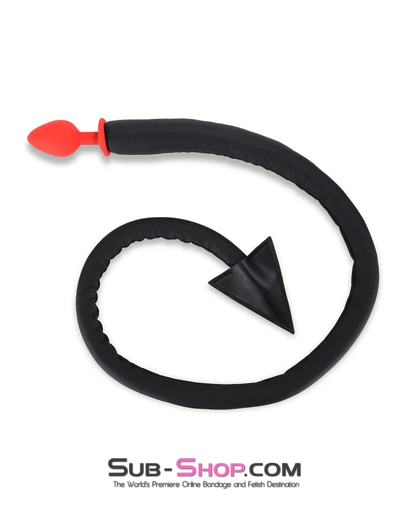 0338M You Little Devil Butt Plug with Devilish Tail