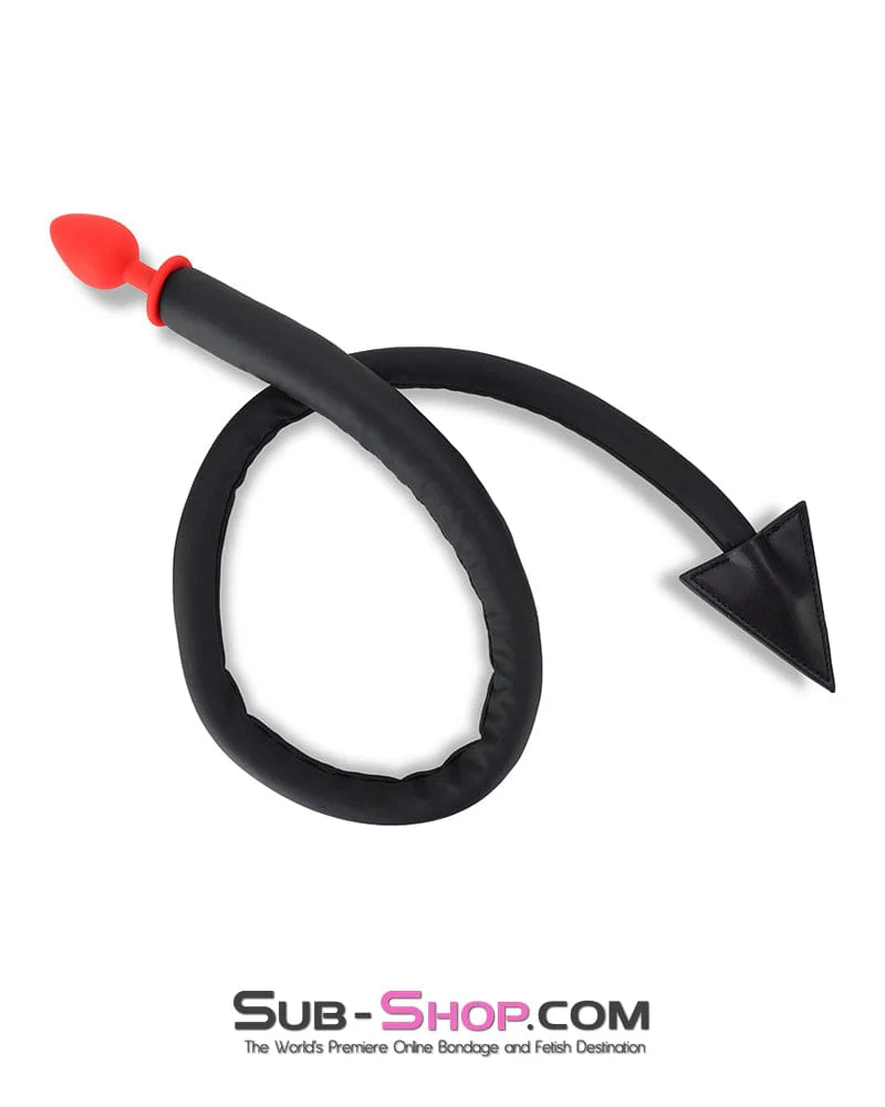 0338M You Little Devil Butt Plug with Devilish Tail - Image 4