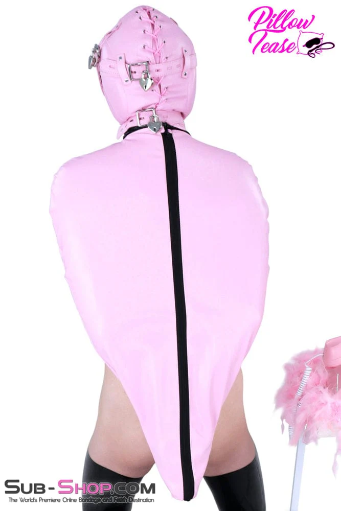 9787DL Zippered Armbinder Top, Princess Pink