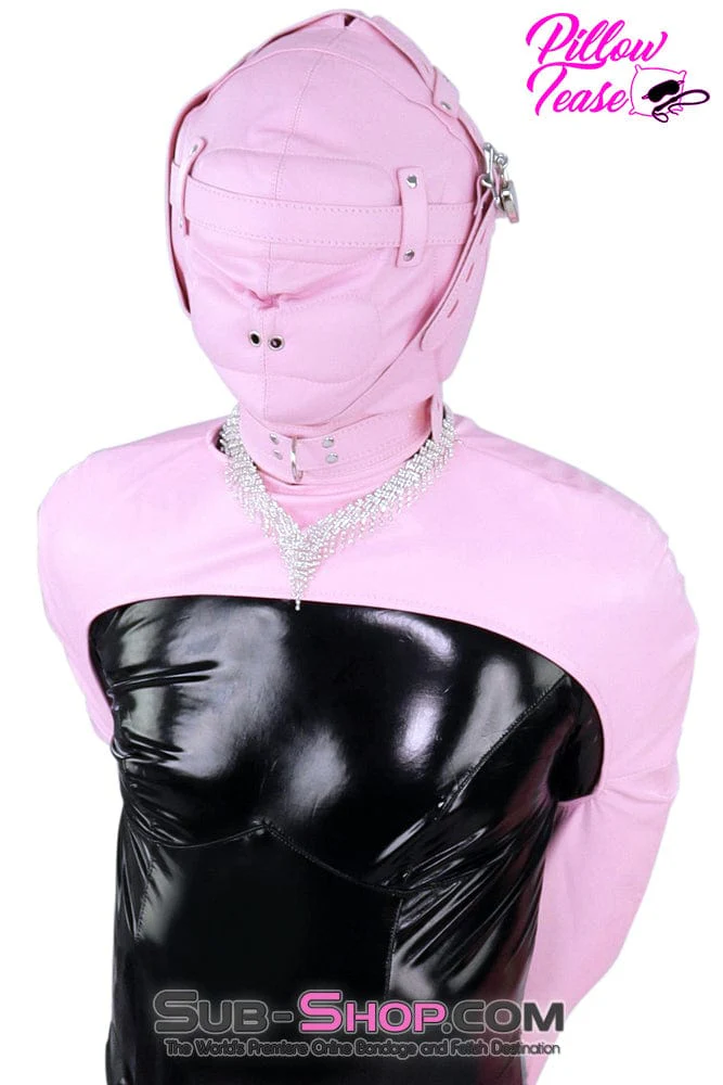 9787DL Zippered Armbinder Top, Princess Pink - Image 5